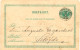 SCHWEDEN 1893, "MULLSJÖ" Selt. K1 Klar A. 5 (FEM) Öre Grün GA-Postkarte, Bedarfserhaltung    SWEDEN VILLAGE POSTMARKS - 1885-1911 Oscar II
