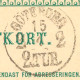 SCHWEDEN 14.4.1891, "NORRKÖPING" K1 Klar Und "GÖTEBORG 2 2.TUR" A. 5 (FEM) Öre Grün GA-Postkarte, Pra.    SWEDEN VILLAGE - 1885-1911 Oscar II