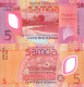 SAMOA 5 Tala 2023/2024 UNC, P-47 Polymer - Samoa