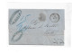 GREECE - 1865 FORWARDED LETTER BRIEF LETTRE KALYMNOS SYRA SYROS FORWARDING AGENT TO TRIESTE - ...-1861 Préphilatélie