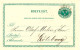 SWEDEN July 25th, 1891, "JÖNKÖPING" Large K1 On Superb 5 (FEM) ÖRE Green Postal Stationery Postcard - 1885-1911 Oscar II