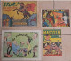 Recits Complets Lot De 4RC AVENTURIERS D AUJOURD HUI N°57 Coll. OCCIDENT Coll. BAGARRE DEVIL 1947 MASCOTTE N°53 1950 - Wholesale, Bulk Lots