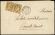 Let EMISSION DE 1849 - 1    10c. Bistre-jaune, PAIRE Obl. PC 2128 S. LSC, Càd T15 MONTPELLIER 6/52, TTB. C - 1849-1876: Période Classique