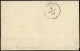 Let EMISSION DE 1849 - 3    20c. Noir Sur Jaune, Obl. Càd T15 LYON 4 JANV 49 S. Petite LSC, Arr. AMBERIEUX 4/1, TB. C - 1849-1876: Klassik