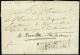 Let LETTRES SANS TIMBRE ET DOCUMENTS DIVERS - MP Bau E PORT PAYE/ARM.D'ITALIE/MERIDIONALE Sur LAC De Gaëte 1807, TB, R - Autres & Non Classés