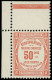 ** TAXE - 47  50c. Rouge, Cdf, TB - 1859-1959 Mint/hinged