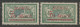MEMEL  N° 89 Et 89 Variétée 10 Et Mark Espcée De 2.3 Mm  NEUF*  CHARNIERE  / Hinge / MH - Unused Stamps