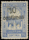 ** MAROC Postes Locales 89a : Mogador à Marrakesch, 10c. S. 15c. Bleu, T I, TB - Other & Unclassified