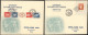 Let N°830/33, 830A Et 841 Obl. 1/6/49 S. 2 Env. Et 4 Cartes De L'Expo, TB - Collections (with Albums)