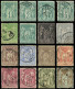 Collection De Type Sage Obl., Complète Sauf N°84, TB - Collections (en Albums)