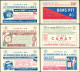 Muller, 10 Carnets, 20f. Bleu Et 25f. Rouge, TB - Sammlungen