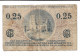 Arras Chambre  De Commerce D Arras Vingt Cinq Centimes 1923 N0166 - Chambre De Commerce