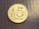 Münze Münzen Umlaufmünze Litauen 5 Centai 1991 - Lithuania