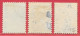 Bulgarie Taxe N°13 à/to 15 1896 O - Timbres-taxe