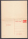 DDR 18/1986 - Postkarte Mit Antwortkarte, Post. Stationery, Mint (2 Scan) - Cartes Postales - Neuves