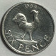 Malawi 6 Pence 1964 UNC - Malawi