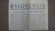 NEWSPAPER SLOVENIJA - Slavische Talen