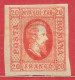 Roumanie N°13 20p Carmin 1865 * - 1858-1880 Moldavie & Principauté