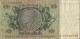 50 Reichsmark 1933 Allemagne  O133  A83 - 50 Mark