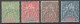 NOUVELLE CALEDONIE - 1900 - YVERT N°59/62 * MH - COTE = 73 EUR - Neufs