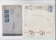 Portugal Correio Por Aviao Lettre Timbre Bande De Censure Guerre Censor War Mail Cover Lot De 6 Lettres - Lettres & Documents