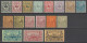 NOUVELLE CALEDONIE - 1905 - SERIE COMPLETE YVERT N°88/104 * MH - COTE = 38 EUR - Unused Stamps