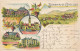 TOP - SUISSE - NE - NEUCHATEL - CORCELLES - Souvenir Carte Précurseur 1898 - Lithographie -  (Sui-134) - Corcelles