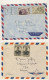 (C03) OCEANIE  LOT DE 10 LETTRES AVION PAPEETE => FRANCE 1952-54 - Covers & Documents