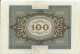 100 Mark 1-11-1920 - Allemagne Serie M- Etat : Billet Neuf  Neue Notiz N°8 A83 - 100 Mark