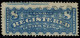 CANADA - YVERT REGISTRED 3 - 8 CENTS BLEU - SIGNE BRUN - OBLITERE - Gebraucht