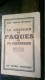 Chauve-bertrand ( Abbé )‎ ‎la Question De Paques Et Du Calendrier‎  1936 PREFACE DOM F CABROL NIVERNAIS - Religion