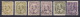 Canada 1903-12 Mi. 80-83A, 7c., 10c., 20c., 50c. King Edward VII. Including Shades (2 Scans) - Oblitérés