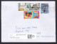Netherlands: Cover, 2024, 4 Stamps, Book, Globe, Snow, Soccer Player, Label Redirected (tape) - Lettres & Documents