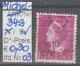 1940 - NIEDERLANDE - FM/DM "Königin Wilhelmina" 10 C Violettpurpur - O Gestempelt - S. Scan (343o 01-03 Nl) - Gebruikt