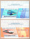 Hong Kong 2023-12 Development Of Railway Services Set+M/S MNH Train Unusual (3D Embossing And Spot Varnishing) - Ongebruikt