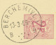 BELGIUM VILLAGE POSTMARKS  BERCHEM (VL.) B (now Kluisbergen) SC With Dots 1969 (Postal Stationery 2 F, PUBLIBEL 2114) - Matasellado Con Puntos
