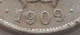 BELGIQUE LEOPOLD II BELLE 25 CENTIMES 1909 FR MOINS DE 2.000.000 D'EXEMPLAIRES COTES : 1,50€-7,50€-35€-85€ - 25 Cents