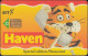 UK - British Telecom Chip PUB090A  - £2 Haven Holidays - Tiger - GPT3 - BT Promotionnelles