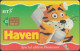 UK - British Telecom Chip PUB091  - £5 Haven Holidays - Tiger - GPT3 - BT Promotional