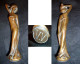 Très Jolie Cachet "Art-Déco" En Bronze   ( Avec Initiales,  V. V ) - Cachets