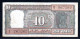 509-Inde 10 Rupees 196/70 G1 Sig.76 - India