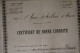 Certificat  De Bonne Conduite 1 Er Groupe D'artillerie D'Afrique 1910 - Documenti