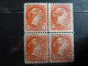 H2 - Canada Bloc De 4 Timbres YT 30 3c Vermillon - Neuf Sans Gomme - Ongebruikt