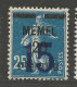 MEMEL N° 39 NEUF* CHARNIERE  / Hinge / MH - Ongebruikt