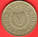 Cipro - Chyprus - Kıbrıs - Chypre - 1993 - 20 Cents - QFDC/aUNC - Come Da Foto - Zypern