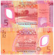 Samoa 10x 5 Tala 2023 UNC "AA" - Samoa