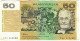 Australia 50 Dollars 1991 VG Fraser-Cole - 1974-94 Australia Reserve Bank (Banknoten Aus Papier)