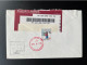 CANADA 1989 REGISTERED AIR MAIL LETTER TORONTO TO QUAREGNON 01-12-1989 - Briefe U. Dokumente