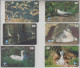 BRASIL 2000 BIRDS HERON STORK 6 CARDS - Otros & Sin Clasificación