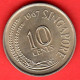 SINGAPORE - 1967 - 10 Cents - QFDC/aUNC - Come Da Foto - Singapore